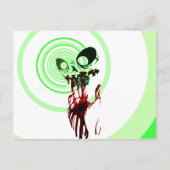 多肉質の ポストカード (正面)