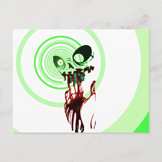 多肉質の ポストカード (正面)