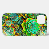 多肉質ガーデンポップ・アートのアートタフXtremeケース Case-Mate iPhoneケース (裏面 (横))