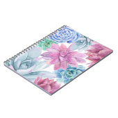 多肉質シモダンックマーブルフィエスタガーデンフローラ ノートブック (左側)