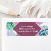 多肉質シモダンックマーブルブライダルシャワーフィエスタ ラベル (インサイチュ)