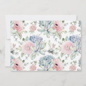 多肉質フローラ日付写真を保存 セーブザデート (裏面)