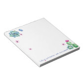 多肉質メモ帳 ノートパッド (アングル)