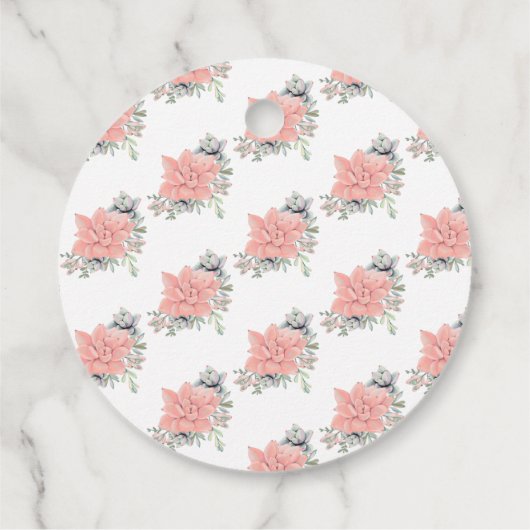 多肉質モダンの私が緑のサンゴを成長する見る フェイバータグ (裏面)