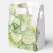 多肉質：カスタムパーティー フェイバーボックス (オープン)