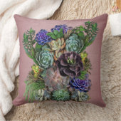 多肉配列 クッション (ブランケット)