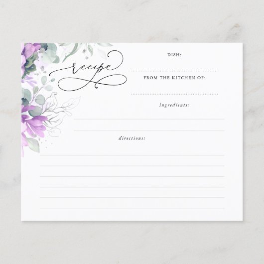 多肉銀緑ブライダルシャワーレシピ (正面)