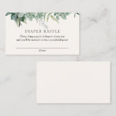 多肉類おむつラッフルエンクロージャカード エンクロージャーカード (正面/裏面)