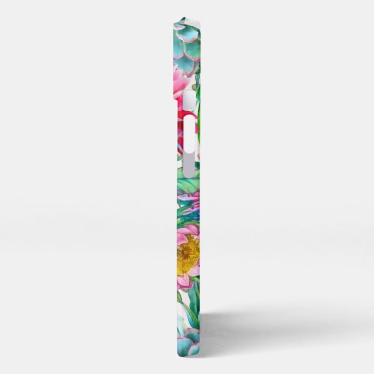 多肉類熱帯庭園 iPhoneケース (左側面)