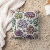 多肉類 クッション (ブランケット)