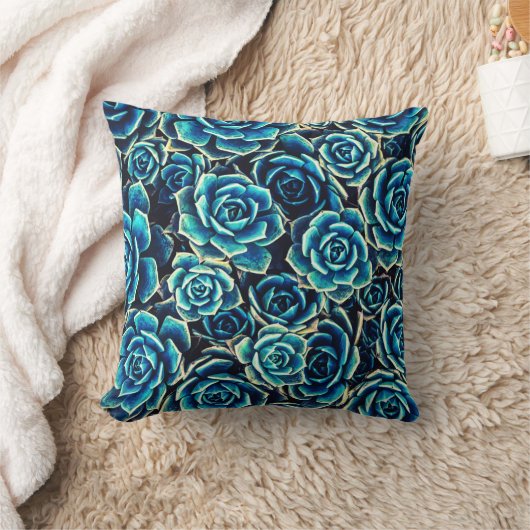 多肉類 クッション (ブランケット)