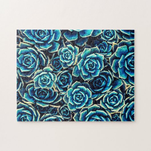 多肉類 ジグソーパズル (横)