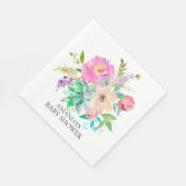 多肉類&フローラシャワー紙ナプキンス スタンダードランチョンナプキン (角)