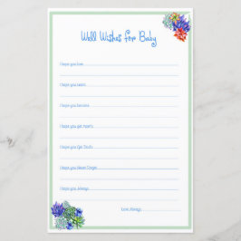 多肉食の赤ちゃんシャワー活動を願う