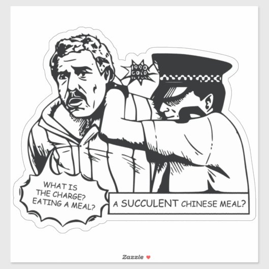 多肉食中国のべ シール (シート)