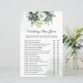 多肉食結婚またはカップルのシャワーシューゲーム (スタンド正面)