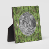 多肉鶏と雛があなたの写真を追加 フォトプラーク (正面)