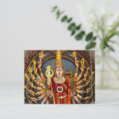 多腕の女神 ポストカード (スタンド正面)