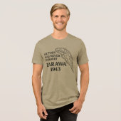 多良和の戦い1943 – 「勝利はダブに決してなかった トライブレンドＴシャツ (正面全面)
