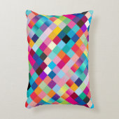 "多色のなデザイン" アクセントクッション (正面(垂直))