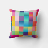 "多色のなデザイン" クッション (裏面)