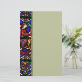 多色のな聖書場面 便箋 (スタンド正面)