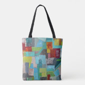 多色のコートトートバッグ トートバッグ (裏面)