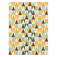 多色の三角形の幾何学模様