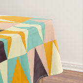 多色の三角形の幾何学模様 テーブルクロス (インサイチュ)