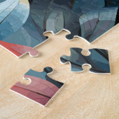 多色の葉　サンダーコーブ ジグソーパズル (側面)