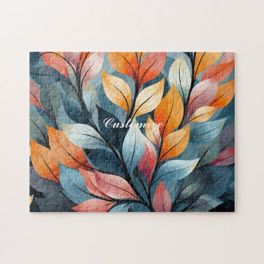 多色の葉　サンダーコーブ ジグソーパズル (横)