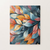 多色の葉　サンダーコーブ ジグソーパズル (縦)