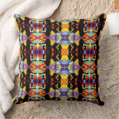多色の装飾用クッション。 クッション (ブランケット)