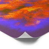 多色の馬 ポスター (角)