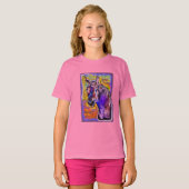 多色の馬 Tシャツ (正面フル)