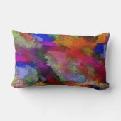 多色の ランバークッション (裏面)