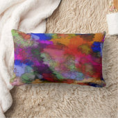 多色の ランバークッション (ブランケット)