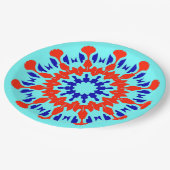 多色エレガントクラシックデザイン紙pl ペーパープレート (アングル)