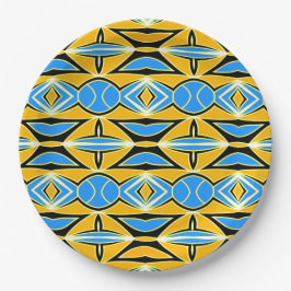 多色エレガントクラシックデザイン紙pl ペーパープレート