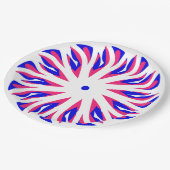 多色エレガントクラシックデザイン紙pl ペーパープレート (アングル)