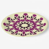 多色エレガントクラシックデザイン紙pl ペーパープレート (アングル)