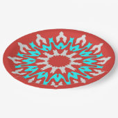 多色エレガントクラシックデザイン紙pl ペーパープレート (アングル)