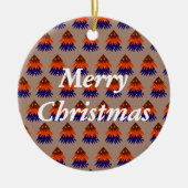 多色クリスマスツリー - オーナメント (正面)