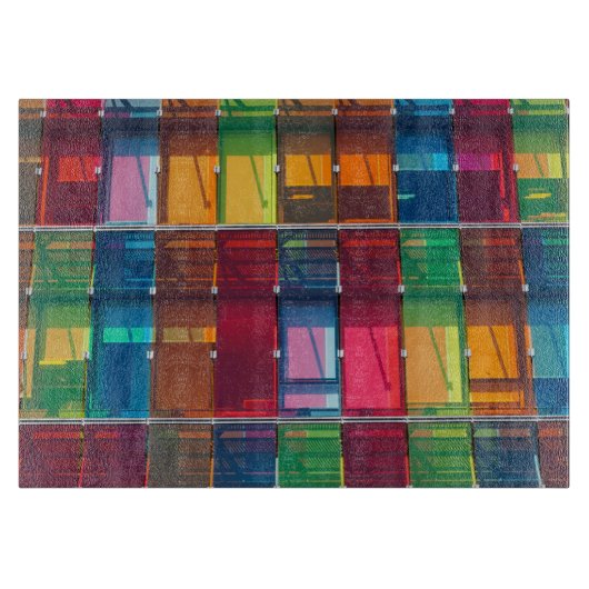 多色コマーシャル建物詳細 カッティングボード (正面)