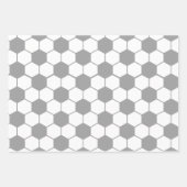 多色サッカー球形包み紙 ラッピングペーパーシート (正面2)