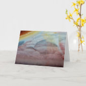 多色ジャスパー カード (黄色い花)