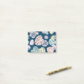 多色トロピカルリーフ4 ポストイット (デスク上)