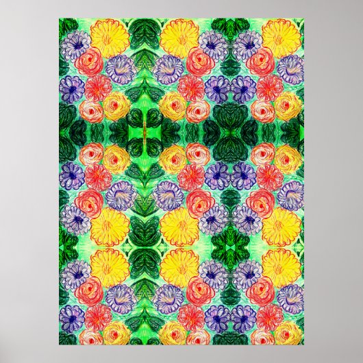 多色ポスター ポスター (正面)