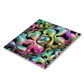 多色モダン模様セラミックタイル タイル (側面)