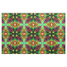 多色万華鏡のように千変万化するパターンデザイン織物 ファブリック